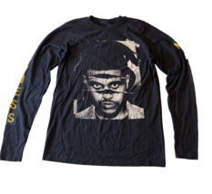 XO The Weeknd The Madness Fall Tour Dates 2015 Small Black Long Sleeve Shirt - £27.29 GBP