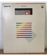 Vtg 80s Apple IIc Exploring Apple Logo Pascal Inside Story ProDOS Floppy Disk - $159.99