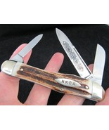 Robt Klass pocket knife &quot;1 OF 12000&quot; 1980 stag stockman vintage NKCA Sol... - $2,369.79 MXN