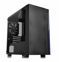 Thermaltake Versa H18 Tempered Glass Black Spcc Micro ATX Gaming Compute... - $71.46