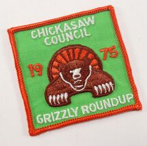 Vintage 1975 Grizzly Roundup Chickasaw Council Boy Scouts of America BSA... - $10.81 CAD