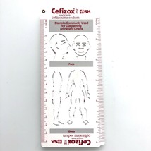 Vintage Smith Kline Cefizox Stencils Commonly Used Diagramming Patient C... - $39.59