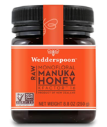 WEDDERSPOON NEW ZEALAND RAW MANUKA HONEY 8.8oz KFACTOR 16 (LOT OF 2) + F... - $39.99