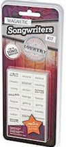 Country Magnetic Songwriters Kit Refrigerator Magnets - £6.36 GBP