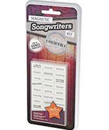 Country Magnetic Songwriters Kit Refrigerator Magnets - £6.40 GBP