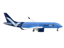 Airbus A220-300 Commercial Aircraft &quot;Breeze Airways&quot; Blue with White Wings 1/400 - $63.21