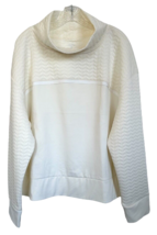 LAYER 8 Women&#39;s Hibernation Quilted Pullover Size XXL Winter White - £19.60 GBP