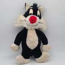 Vintage 1971 Talking Sylvester Cat Stuffed Plush Warner Bros Looney Tune... - $56.35