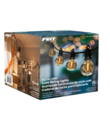 New Feit Electric 50' LED Cafe String Light, SL50-50/G12/FIL/RP 50 Bulbs... - €42,91 EUR New Feit Electric 50' LED Cafe String Light, SL50-50/G12/FIL/RP 50 Bulbs... - €42,91 EUR