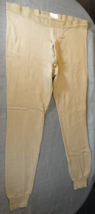 Defect Brown Military Polypro Thermal Pants Cold Weather Medium Waist 40&quot; - 43&quot; - $13.19