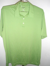 Men&#39;s Adidas Golf Climalite Shirt Polo Size Large Light Green MINT Condition - £25.70 GBP