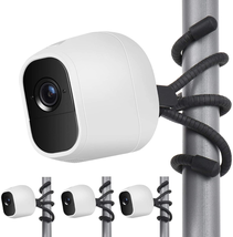 3 Pack Flexible Tripod For Arlo Pro Arlo Ultra Wall Mount Bracket Black NEW - £14.11 GBP