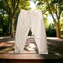 NWT Soft Surroundings Pants Women&#39;s Size 3X (24W) White Cotton Gauze Flowy - £34.01 GBP