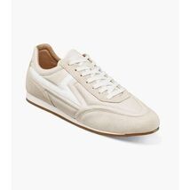 Stacy Adams Action 150 Sporty Lace Up Sneaker Cream 25797-113 image 2
