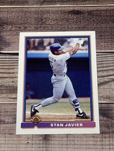 1991 Bowman Stan Javier #599 L.A. Dodgers - £1.20 GBP