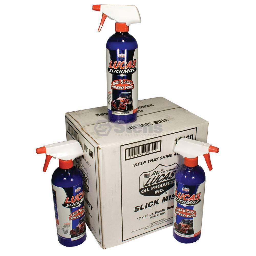 051-567 (12) 24 Oz Spray Bottles of Slick Mist Replaces Lucas Oil = 1 case 10160 - $139.99