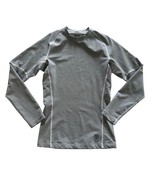 Mountain Hardwear Mens Long Sleeve Gray Base Layer Shirt Polyester/Spand... - $12.46