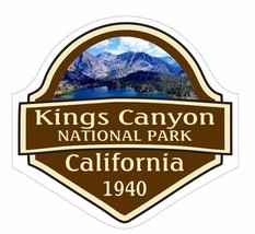 Kings Canyon National Park Sticker Decal R1443 California YOU CHOOSE SIZE - $1.95+