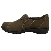 Clarks Collection Ultimate Comfort Slip On Shoes Suede Brown Womens Size 6.5 - £17.40 GBP