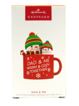 HALLMARK KEEPSAKE DAD AND ME CHRISTMAS ORNAMENT 2023 (QGO2579) - £13.32 GBP
