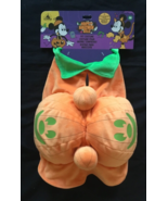 Disney Store Mickey Mouse Pumpkin Pet Costume Glow-in-Dark Accents Size ... - £29.80 GBP