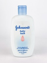 Vintage Johnsons Original Baby Bath Hypoallergenic Soap Free 9 Fluid Ounces - £20.36 GBP