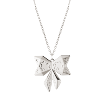 2022 Georg Jensen Christmas Holiday Ornament Bow Silver - New - 10020109 - £14.69 GBP