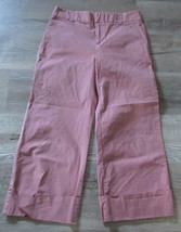 Karen Kane  Stretch cropped Capri mauve Pants  size 4 - $6.99