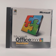 Microsoft MS Office 2000 Developer Install CD W/ Key - £14.92 GBP