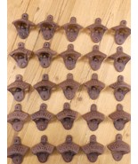 25 Rustic Open Here Cast Iron Wall Mounted Bottle Openers Beer Pop W/ Arrow - $566.69 MXN