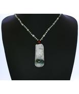 2.3&quot;China Certified Grade A Nature Hisui Jadeite Jade Fortune Gold Fish ... - £132.20 GBP
