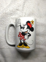 Minnie Mouse Coffee Mug Ceramic Classic Sparkle Glitters Authentic Original - $11.99