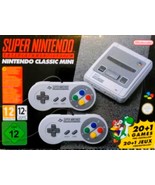 Super Nintendo SNES Classic Mini Game Console EU Plays in USA 3500+ Games! - $6,996.01 MXN