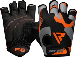 Rdx Weight Lifting Gloves Gym Fitness Workout, Anti Slip Padded Palm Elasticated - £32.64 GBP