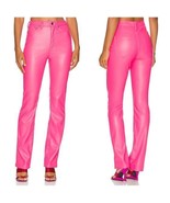 Pink Barbie Stylish Slim Fit Designer Women Winter 100% Lambskin Leather... - $154.27 CAD+