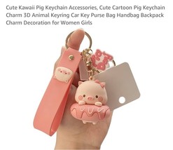 Cute Raincoat Piggy Keychain, Raincoat Piggy Keychain - $219.20 MXN
