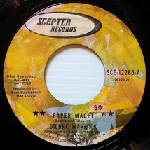Dionne Warwick - Paper Mache / The Wine is Young [7&quot; 45 rpm Single] Scepter - £3.65 GBP