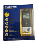 Olympus VN-8000PC 1GB Digital Recorder w/ LCD Display &amp; PC Connection - $661.82 MXN