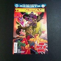 Teen Titans 5 Rebirth DC Comics Book Apr 2017 Collector Bagged Boarded U... - $6.80