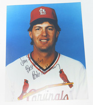 Bob Tewksbury St. Louis Cardinals 1992 Signed Color Photo Vintage - $15.15