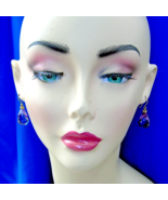 Earth mined Amethyst Deco Earrings 14k Gold Statement Designer Briolette... - $29,674.50 MXN