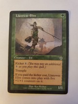 MTG Magic The Gathering Card Llanowar Elite Creature Elf Green Invasion 2000 - $7.68