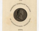 George Washington National Portrait Gallery of Distinguished Americans 1834 - $37.62