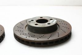 2010-2014 MERCEDES E350 W207 COUPE RWD FRONT LEFT AND RIGHT DRILLED ROTORS P8003 image 6