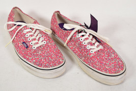 Vans Liberty Leaves Floral Shoes sneakers Pink Womens 9 Mens 7.5 Unisex  - £38.95 GBP