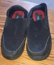 Mens Size 10 Black Skechers Work Slip Resistant Relaxed Fit Memory Foam ... - $14.99