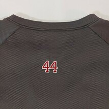 Majestic T #44 Men's Gray Long Sleeve Pullover Sweatshirt Size Medium image 12