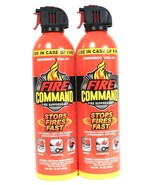 2 Fire Command 16 Oz Safe Non Corrosive Fast Acting Stops Fires Fast Sup... - $58.96 CAD