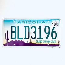 2018 United States Arizona Grand Canyon State Passenger License Plate BL... - $15.00 CAD