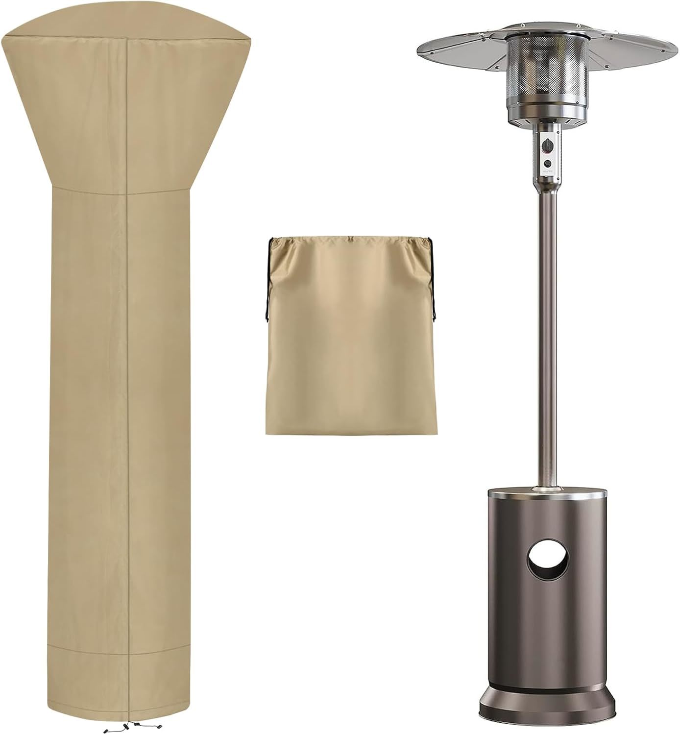 Dust-Proof, Uv-Resistant, Windproof, Heavy-Duty Propane Heater Cover For - $35.95